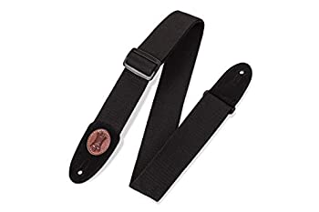 【中古】【輸入品・未使用】Levy's Leathers MSSC8-2インチ コットン ギターストラップ 0 MSSC8-BLK