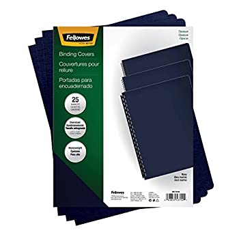 【中古】【輸入品・未使用】Fellowes FuturaプレゼンテーションCovers???特大、ネイビー、25パック
