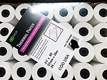 【中古】【39shop】【輸入品・未使用】Thermal★Receipt Paper Rolls 5.1cm - 0.6cm X 26m 24Pack NCR 9078-0582 First Data FD50 ti Verifone Vx 510 570 Hypercom Equinox T4220 T423(新古品)|アトリエ絵利奈