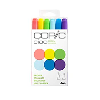 【中古】【39shop】【輸入品・未使用】Copic★Marker Ciao Markers Brights by Copic Marker(新古品)|アトリエ絵利奈