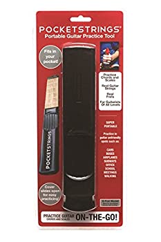 【中古】【輸入品・未使用】PS2013-1　6-フレット　ギター練習ツール　PocketStrings社　Black [並行輸入品]