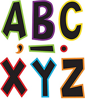 【中古】【輸入品・未使用】Teacher Created Resources 77282 エレクトリックブライト 7インチ 楽しいフォント文字