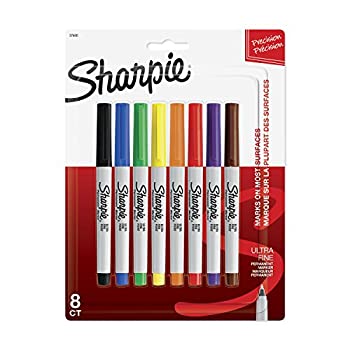 【中古】【輸入品・未使用】Sharpie Ultra Fine Point Permanent Markers 8 Colored Markers(37600PP) by Sharpie 9,105円