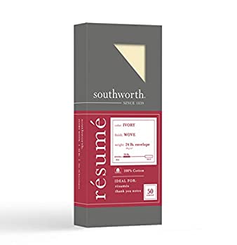 【中古】【39shop】【輸入品・未使用】Southworth★R14-10L Exceptional Resume Envelope- Traditional- #10- White- 50/Box(新古品)|アトリエ絵利奈