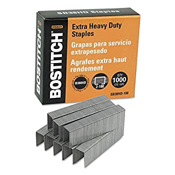 【中古】【輸入品・未使用】Bostitch B38HD-1M 高耐久ホチキス針 標準15/16インチ 1箱1000個入り