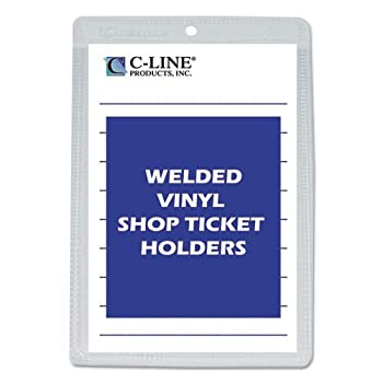 【中古】【39shop】【輸入品・未使用】クリアビニールShopチケットホルダー、クリア、25、両側"★5?x 8、50?/ BX（新古品）｜アトリエ絵利奈