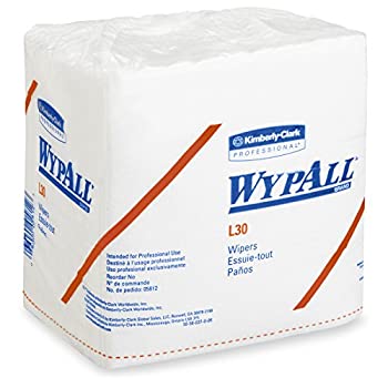 【中古】【輸入品・未使用】Kimberly-Clark プロフェッショナル ワイプオール L30ワイパー - 長さ13ｘ幅12-1/2インチ ホワイト 90枚入り