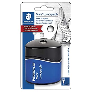 【中古】【インポート品・未当て嵌める】Staedtler Mars Lumograph 木筆削り 黒いこと/青み