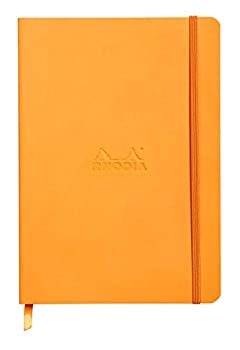【中古】【39shop】【輸入品・未使用】(A5★Dot Orange) - Rhodia Rhodiarama A5 Softback Notebook Dot - Orange(新古品)|アトリエ絵利奈