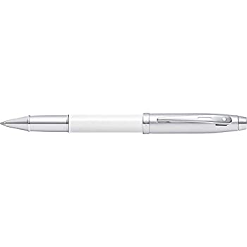 【中古】【輸入品・未使用】Sheaffer 100? Brushedクロームキャップレッドバレル、ニッケルトリム、ボールペン( e2930751???30?)