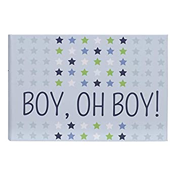 【中古】【39shop】【輸入品・未使用】Malden★International Designs 男の子 Oh Boy Baby Brag Book、1-Up、40-4x6、ブルー(新古品)|アトリエ絵利奈