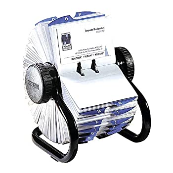 【中古】【39shop】【輸入品・未使用】ROLODEX★BUSINESS FILE BLACK 400CAP 67236 [並行輸入品]（新古品）｜アトリエ絵利奈