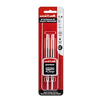 【中古】【輸入品・未使用】(Bold Point 2-Count(Refills) Black) - uni-ball Jetstream RT Ballpoint Pen Refills Bold Point (1.0mm) Black 2 Count