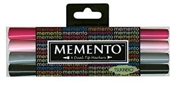 【中古】【輸入品・未使用】メメント デュアル先端マーカー 4/Pkg-ガールズ ナイト アウト