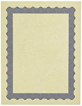 【中古】【輸入品・未使用】Great Papers! メタリックブルーボーダー証明書 8.5インチ x 11インチ 100枚 (934400)
