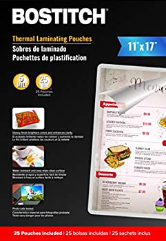 【中古】【輸入品・未使用】Black + Decker TimeShield Thermal Laminating Pouches、メニュー、5?Mil???25パック( lammenu5???25?)