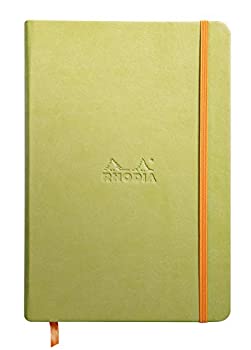【中古】【インポート品・未当て嵌める】ロディア ロディアラマ A5大きさ ウェブノート 5.5x8.25in 罫線入り口・入口 緑であること