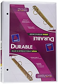 【中古】【39shop】【輸入品・未使用】Avery★リーガルリファレンスバインダー 3リング ラウンドリング付き耐久性ビュー 14インチ x 8 1/2インチ 1インチ ホワイト 16500（新古品）｜アトリエ絵利奈