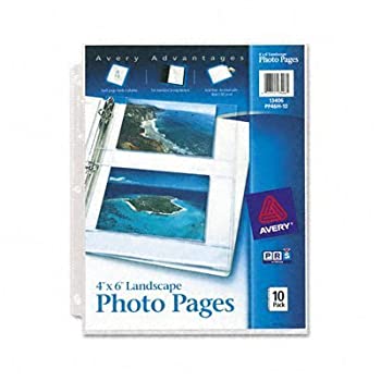 【中古】【39shop】【輸入品・未使用】4★x 6インチの水平写真用フォトページ、3穴パンチ(10/パック) [3枚セット]（新古品）｜アトリエ絵利奈