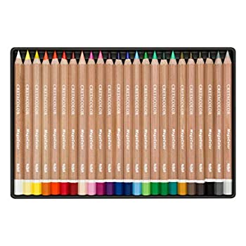 【中古】【39shop】【輸入品・未使用】Cretacolor★MegaColor 鉛筆缶 24本セット (15-29-024)（新古品）｜アトリエ絵利奈