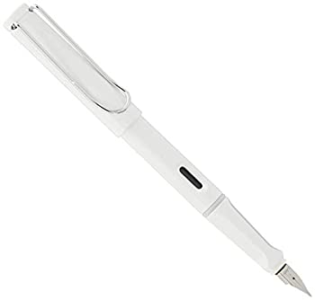 【中古】【輸入品・未使用】Lamyサファリホワイト万年筆 L19-WE-F 細形ペン先 11,218円