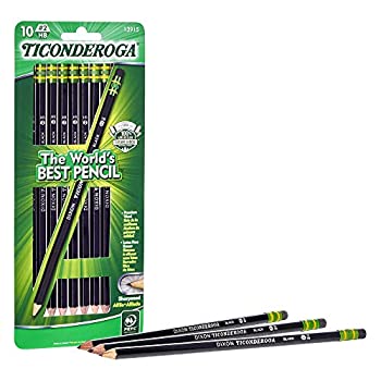 【中古】【39shop】【輸入品・未使用】Dixon★Ticonderoga #2鉛筆、あらかじめ削ってあります、10個入り箱、黒 Box of 10(新古品)|アトリエ絵利奈