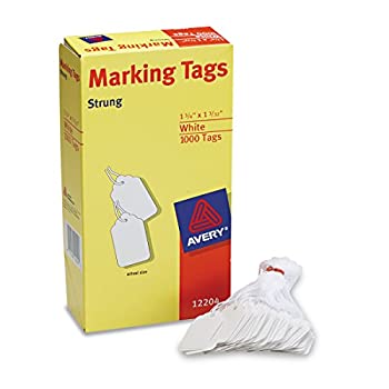 【中古】【39shop】【輸入品・未使用】White★Marking Tags Paper 1 3/4 x 1 3/32 White 1000/Box (並行輸入品) [並行輸入品]（新古品）｜アトリエ絵利奈