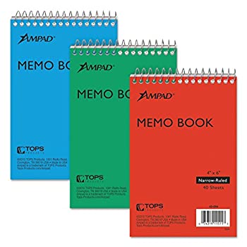【中古】【39shop】【輸入品・未使用】Ampad★45094 Wireboundポケットメモ帳カレッジ/ナロールール4&times;6 WE 40枚3 / PK（新古品）｜アトリエ絵利奈 8,506円