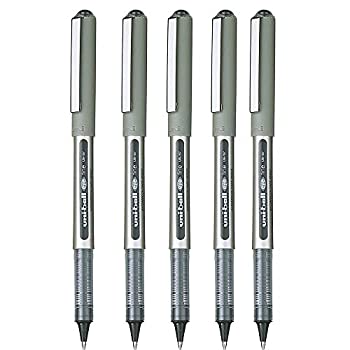 【中古】【輸入品・未使用】UniBall ユニボール 目細 0.7 mm ライン Ub-157 ローラーボールペン (ブラック)