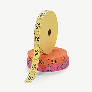 【中古】【輸入品・未使用】(1-Pack) - Fun Express - Red 1.00 Single Roll Tickets 2000 tickets - Bulk