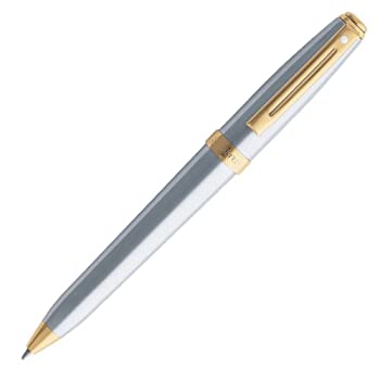 【中古】【インポート品・未当て嵌める】Sheaffer Prelude 22カラットゴールドメッキトリムボールペン Cr製 (342-2)