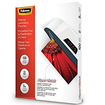 【中古】【39shop】【輸入品・未使用】Fellowes★Laminating Pouches Glossy SuperQuick - 5 mil 100-pack - glossy - clear - 9 in x 11.5 in lamination pouches（新古品）｜アトリエ絵利奈
