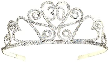 【中古】【輸入品・未使用】Glitter Birthday Tiara #30 (並行輸入品)