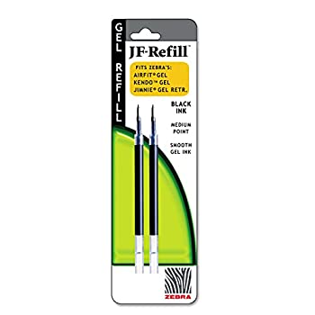 【中古】【輸入品・未使用】Zebraペン???格納式ペンRefill Medium 2?/ PKブラック Sold as 1?Package ZEB 87012