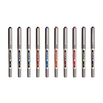 【中古】【インポート品・未当て嵌める】Uni-Ball EYE UB-157 Rollerball Pen Medium 0.7粍 Ball [Pack of 10] One of each colour 筆記具-ボールペン-日用品雑貨・文房具・手芸