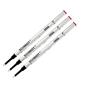 【中古】【輸入品・未使用】3パック???レッドFineシュミット5888ローラーボールメタルRefill 8,506円