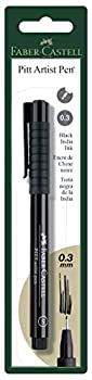 【中古】【輸入品・未使用】FABER-CASTELL USA FC800010T ピット アーティストペン スーパーファイン ブラック
