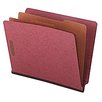 【中古】【39shop】【輸入品・未使用】ユニバーサル10315プレスボードンドタブ分類フォルダ、手紙、six-section、赤、10?/ボックス（新古品）｜アトリエ絵利奈