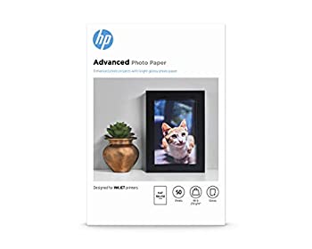 【中古】【39shop】【輸入品・未使用】HP★アドバンストフォトペーパー | 光沢 | 4x6 | 50枚 (F4T22A)（新古品）｜アトリエ絵利奈