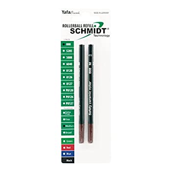 【中古】【輸入品・未使用】SchmidtテクノロジーセラミックローラーボールプラスチックチューブRefill Medium Point 0.7?MM