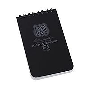【中古】【インポート品・未当て嵌める】Rite インチ the Rain All-Weather Field Interview Notebook