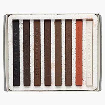 【中古】【39shop】【輸入品・未使用】Cretacolor★ブラウンチョーク 8本セット(新古品)|アトリエ絵利奈