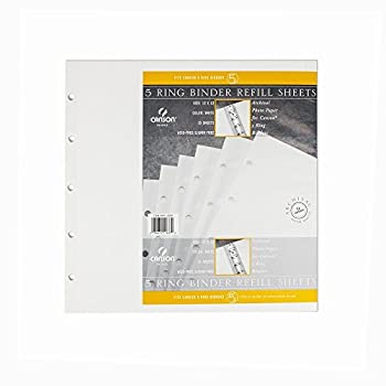 【中古】【39shop】【輸入品・未使用】Canson★5リングバインダーリフィルシート15パック（新古品）｜アトリエ絵利奈