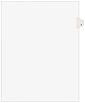 【中古】【輸入品・未使用】Avery個々の法的Exhibitディバイダー、Averyスタイル、5、サイドタブ、8.5?X 11インチ、25パック( 11915?)