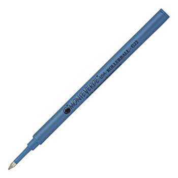 【中古】【輸入品・未使用】MonteverdeセラミックRB (プラスチックチューブ) toフィット最もCapped RBペン、Fine、ライトブルー、50パック( g224lb )