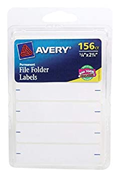 【中古】【輸入品・未使用】Avery 06-141 2.75インチ ホワイトファイルフォルダラベル 156枚