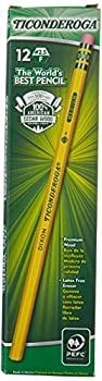 【中古】【輸入品・未使用】Ticonderoga Woodcaseペンシル、f # 2.5、イエローバレル、12?1パック[セットof 3?] 9,105円