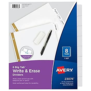 【中古】【インポート品・未当て嵌める】Avery 見出し Big Tab 書いて消せる 48-Pack