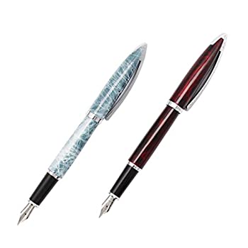 【中古】【輸入品・未使用】Abcsea Jinhao x156 万年筆 書き物用 エレガントな万年筆 ファインライナー ファンデーションペン グレイ