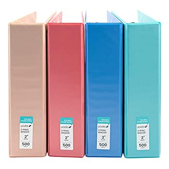 【中古】【輸入品・未使用】Yoobi 3リングバインダー 2インチ 多色バラエティ 2 Inch｜アトリエ絵利奈